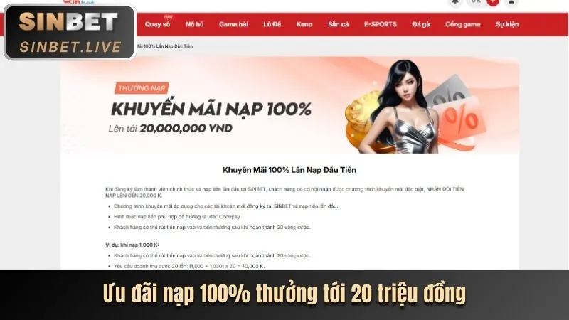 Ưu đãi nạp tiền hàng ngày 888vvv bet